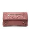 Balenciaga Grained Calfskin Motocross Giant 21 Envelope Clutch Secondhand