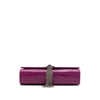 Saint Laurent Croc Embossed Leather Monogram Kate Tassel Wallet on Chain Secondhand