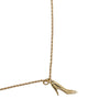 Dior Gold Plated Pump Heel Pendant Necklace Secondhand