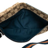 Gucci GG Canvas Web Double Pocket Belt Bag Secondhand
