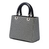 Dior Medium Calfskin Mesh Microcannage Patches Lady Dior Secondhand