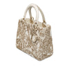 Dior Medium Calfskin Embroidered Jardin D Hiver Lady Dior Secondhand