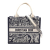 Dior Small Canvas Embroidered Reverse Dioriviera Toile De Jouy Book Tote Secondhand