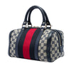 Secondhand Gucci Small GG Canvas Web Joy Boston Bag