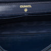 Chanel CC Denim Wallet On Chain Secondhand