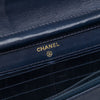 Chanel CC Denim Wallet On Chain Secondhand
