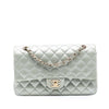 Chanel Medium Classic Iridescent Lambskin Double Flap Secondhand