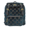 Gucci GG Velvet Double Buckle Backpack Secondhand