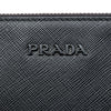 Secondhand Prada Saffiano Banana Print Clutch