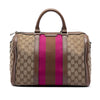Secondhand Gucci Medium GG Canvas Web Joy Boston Bag