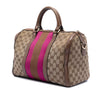 Secondhand Gucci Medium GG Canvas Web Joy Boston Bag