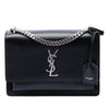 Saint Laurent Medium Calfskin Monogram Sunset Crossbody Secondhand