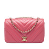 Chanel Mini Chevron Calfskin Statement Flap Secondhand