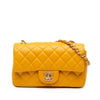 Chanel Mini Rectangular Classic Lambskin Single Flap Secondhand
