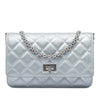 Chanel Reissue 2.55 Quilted Metallic Aged Calfskin Wallet on Chain Secondhand