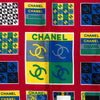 Chanel CC Logo Printed Silk Scarf 90 Secondhand