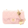 Chanel Mini Rectangular Quilted Lambskin Heart Charms Flap Secondhand