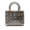 Dior Small Metallic Lambskin Cannage My ABCDior Lady Dior Secondhand