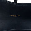 Dior Small Oblique Canvas Saddle Pouch with Chain Secondhand