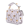 Valentino Medium PVC Roman Stud Satchel Secondhand