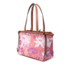 LOEWE Paulas Ibiza Small Canvas Waterlily Print Cushion Tote Secondhand