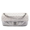 Chanel Large Quilted Iridescent Calfskin Coco Pleats Flap Secondhand