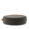 Celine Triomphe Coated Canvas Round Purse on Strap Secondhand