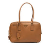Prada Saffiano Bauletto Handbag Secondhand