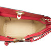 Valentino Small Leather Rockstud Trapeze Satchel Secondhand