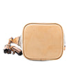 Burberry Mini Mega Check Canvas Ashby Tassel Bucket Bag Secondhand