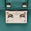 Valentino Medium Leather Rockstud Glam Lock Crossbody Secondhand
