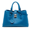 Bottega Veneta Small Nappa Intrecciato Roma Satchel Secondhand