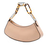 Fendi Leather O Lock Swing Satchel Secondhand