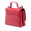 Secondhand Chanel Small Quilted Calfskin Double Pocket Top Handle Flap