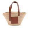 LOEWE Medium Raffia Basket Tote Secondhand