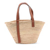 LOEWE Medium Raffia Basket Tote Secondhand