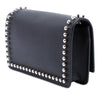 Secondhand Fendi Studded Leather Karlito Wallet on Chain