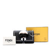 Secondhand Fendi Studded Leather Karlito Wallet on Chain