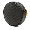 Saint Laurent Chevron Grain De Poudre Round Vinyle Camera Bag Secondhand