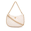 Chanel Large Shiny Crumpled Quilted Lambskin Trendy Chain Around Hobo Secondhand