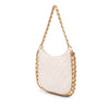 Chanel Large Shiny Crumpled Quilted Lambskin Trendy Chain Around Hobo Secondhand