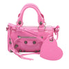 Balenciaga Nano Lambskin Duffle Bag Secondhand