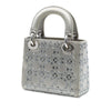 Secondhand Dior Mini Satin Cannage Strass Crystal Embellished Lady Dior
