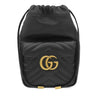 Gucci Mini GG Marmont Matelasse Calfskin Front Pocket Bucket Bag Secondhand