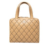 Chanel CC Lambskin Wild Stitch Handbag Secondhand