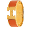 Hermès Wide Enamel Clic Clac H Bracelet GM Secondhand