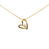 Secondhand Louis Vuitton Gold Plated Collier Fall in Love Pendant Necklace
