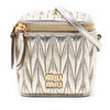 Miu Miu Mini Matelasse Nappa Leather Square Pouch Crossbody Secondhand