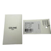 Celine Medium Raffia and Calfskin Triomphe Tambour Crossbody Secondhand