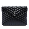 Saint Laurent Matelasse Calfskin Monogram LouLou Document Clutch Secondhand